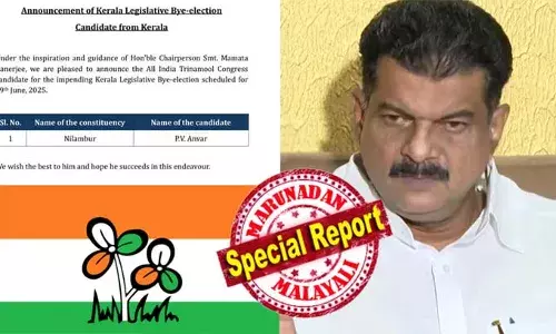 നിലമ്പൂരില്‍ അന്‍വറിന്റെ പ്രചരണത്തിന് മമത ബാനര്‍ജി വരുമോ? അന്‍വറിനെ തൃണമൂല്‍ കോണ്‍ഗ്രസ് സ്ഥാനാര്‍ഥിയായി ഔദ്യോഗികമായി പ്രഖ്യാപിച്ചു; മമതാ ബാനര്‍ജിയുടെ ആശീര്‍വാദത്തോടെയാണ് അന്‍വര്‍ സ്ഥാനാര്‍ഥിയാകുന്നതെന്ന് പാര്‍ട്ടി ദേശീയ നേതൃത്വം; പൂവും പുല്ലും ചിഹ്നത്തില്‍ അന്‍വര്‍ മത്സരിക്കുമ്പോള്‍ എത്ര വോട്ടുകിട്ടുമെന്നതില്‍ ആകാംക്ഷ