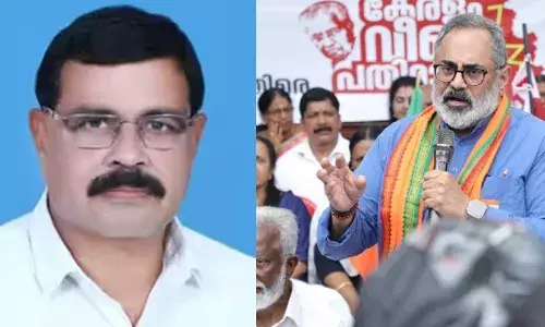 ശബരിമലയില്‍ എം സ്വരാജ് എന്തു പറഞ്ഞു എന്ന് ജനങ്ങള്‍ക്കറിയാം;  ആര്യാടന്‍ ഷൗക്കത്ത് അച്ഛന്റെ മകന്‍ മാത്രം;  സഭയുടെ പിന്തുണ പ്രതീക്ഷിച്ചല്ല മോഹന്‍ ജോര്‍ജിനെ സ്ഥാനാര്‍ത്ഥിയാക്കിയത്;  തിരഞ്ഞെടുപ്പില്‍ അധ്വാനിക്കും; ജയം തീരുമാനിക്കുന്നത് ജനങ്ങളാണെന്നും  രാജീവ് ചന്ദ്രശേഖര്‍
