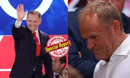 ട്രംപിന്റെ ആള്‍ പോളണ്ട് പ്രസിഡന്റാകും; തിരഞ്ഞെടുപ്പില്‍ വലത്പക്ഷ സ്ഥാനാര്‍ഥി കരോള്‍ നവ്‌റോക്കിക്ക് വിജയം; യുഎസ് പ്രസിഡന്റിനെ പോലെ പോളണ്ട് ഫസ്റ്റ് നവ്‌റോക്കിയുടെയും നയം; പ്രധാനമന്ത്രി ഡൊണള്‍ഡ് ടസ്‌കിന്റെ പരിഷ്‌കരണ അജണ്ടയ്ക്ക് വലിയ വെല്ലുവിളിയായി നവ്‌റോക്കിയുടെ വീറ്റോ അധികാരം