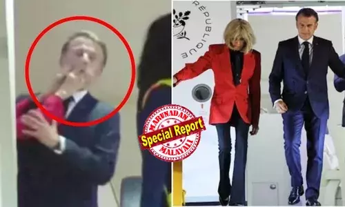 ഭാര്യക്ക് ഫ്രഞ്ച് പ്രസിഡന്റിനെ തല്ലാനുള്ള അധികാരമുണ്ട്, കാരണം അവര്‍ അയാളുടെ ടീച്ചറാണ്! 15-ാം വയസ്സില്‍ പ്രണയിച്ചത് സ്‌കൂള്‍ ടീച്ചറെ;  രക്ഷിതാക്കള്‍ നാടുകടത്തിയിട്ടും അണയാത്ത സ്നേഹം; 29-ാം വയസ്സില്‍ വിവാഹം കഴിച്ചത് 53 വയസ്സുള്ള അതേ ടീച്ചറെ; മാക്രാണിന്റെ അസാധാരണ അനുരാഗ ജീവിതം!