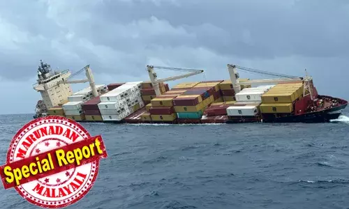 കേരളാ തീരത്തെ കണ്ടെയ്‌നര്‍ അപകടത്തില്‍ ദുരൂഹത നീങ്ങുന്നില്ല; കണ്ടെയ്‌നറുകളില്‍ എന്തൊക്കെ രാസവസ്തുക്കള്‍ ഉണ്ടെന്ന വിവരം പുറത്തുവിടാതെ അധികൃതര്‍; അപകടമുണ്ടായി ഒരാഴ്ച്ച കഴിഞ്ഞിട്ടും കേസെടുക്കാതെ സംസ്ഥാനം; മെല്ലെപ്പോക്കില്‍ കേന്ദ്ര ഏജന്‍സികളും; തീരമേഖലയില്‍ ആശങ്ക തീരുന്നില്ല