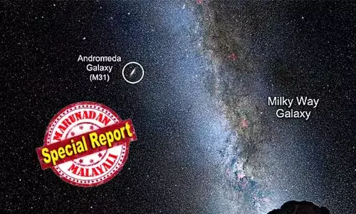 ലോകാവസാനം എങ്ങനെ സംഭവിക്കും? ക്ഷീരപഥം ആന്‍ഡ്രോമിഡ ഗാലക്‌സിയുമായി കൂട്ടിയിടിച്ച് ഭൂമി അടക്കമുള്ള ഗ്രഹങ്ങളെ വിഴുങ്ങുമോ? ഞെട്ടിപ്പിക്കുന്ന സാധ്യത ശാസ്ത്രജ്ഞര്‍ വെളിപ്പെടുത്തുന്നു