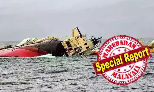 കപ്പല്‍ ടാങ്കില്‍ 450 ടണ്ണോളം ഇന്ധനം; വോയേജ് ഡാറ്റ റെക്കോഡര്‍ വീണ്ടെടുക്കാനുള്ള ശ്രമങ്ങള്‍ തുടങ്ങുന്നു; കേസെടുക്കാത്തത് ദുരൂഹത; വിഴിഞ്ഞത്ത് കണ്ടെയ്നര്‍ കയറ്റിയതിലെ അപാകതയും പരിശോധിക്കണമെന്ന ആവശ്യം ശക്തം; മുങ്ങിയ കപ്പല്‍ വൈകാതെ കടലിലും കരയിലും വിനാശം വിതയ്ക്കുമെന്ന് വിദഗ്ധര്‍; ആശങ്ക ശക്തം