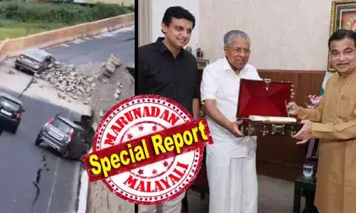 ദേശീയപാതയില്‍ ചിലയിടങ്ങളില്‍ മണ്ണിടിച്ചിലും വിള്ളലുമുണ്ടായ സാഹചര്യത്തില്‍ മുഴുവന്‍ ഭാഗവും പരിശോധിക്കാന്‍ വിദഗ്ധസംഘം; കുരിയാട്ട് ആറു മാസം കൊണ്ട് പാലം പണി അസാധ്യം; കുറഞ്ഞത് ഒരു വര്‍ഷം എടുക്കും; കൂടിയ ഉയരത്തില്‍ റോഡുള്ളിടത്തെ ബാക്കിസ്ഥലവും ഏറ്റെടുത്തേക്കും; മുഖ്യമന്ത്രിയുടെ ഡല്‍ഹി നയതന്ത്രം നിര്‍ണ്ണായകം