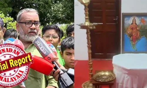 ഇന്ത്യയുടെ ഔദ്യോഗിക ഭൂപടം പോലുമല്ല; രാജ്ഭവന്‍ സങ്കുചിത രാഷ്ട്രീയ പ്രവര്‍ത്തനങ്ങള്‍ക്ക് വേദിയാകാന്‍ പാടില്ല; ഗവര്‍ണര്‍ ഇത്തരം പ്രവര്‍ത്തനങ്ങള്‍ നടത്താനും പാടില്ല; ഭാരതാംബയുടെ ചിത്രത്തില്‍ പുഷ്പാര്‍ച്ചന വേണമെന്ന രാജ്ഭവന്‍ ആവശ്യത്തില്‍ മന്ത്രി പ്രസാദിന്റെ പ്രതികരണം