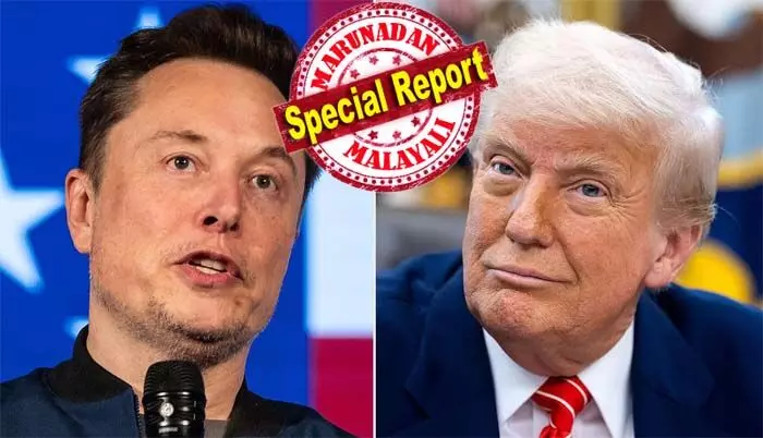 തുടക്കത്തില്‍ അടയും ചക്കരയും പോലെ, ഇപ്പോള്‍ ഞാനും ജോജിയും അടിച്ചു പിരിഞ്ചു; ഇലോണ്‍ മസ്‌ക്കും ഡൊണാള്‍ഡ് ട്രംപും തമ്മില്‍ മുട്ടനടി! ഇലോണ്‍ മസ്‌കിന്റെ കമ്പനികള്‍ക്ക് സര്‍ക്കാര്‍ സബ്സിഡികള്‍ നിര്‍ത്തലാക്കുമെന്ന് യുഎസ് പ്രസിഡന്റ്; ട്രംപിനെ ഇംപീച്ച് ചെയ്യണമെന്ന ആവശ്യത്തിന് ലൈക്കടിച്ച് മസ്‌ക്കും; വാക്കുതര്‍ക്കം മൂത്തപ്പോള്‍ ടെസ്ലയുടെ ഓഹരികള്‍ ഇടിഞ്ഞു