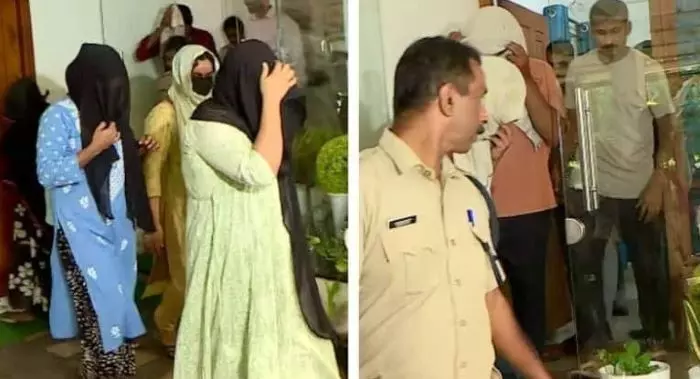 അസമയത്ത് സംശയകരമായ സാഹചര്യത്തിൽ ആളുകളെത്തുന്നു; രഹസ്യ വിവരത്തിന്റെ അടിസ്ഥാനത്തിൽ പെൺവാണിഭ കേന്ദ്രത്തിൽ പോലീസ് റെയ്ഡ്; ആറ് സ്ത്രീകൾ ഉൾപ്പെടെ 9 പേർ അറസ്റ്റിൽ