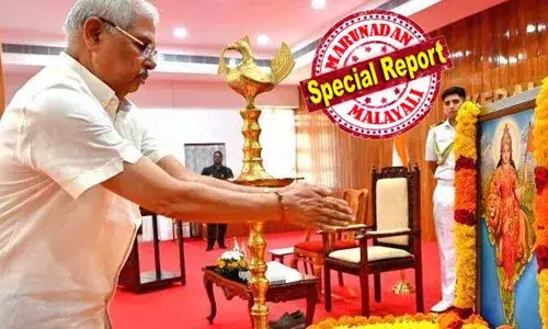 സര്‍വകലാശാലാ ഭേദഗതി ബില്ലില്‍ ഒപ്പിടാതെ സര്‍ക്കാറുമായി ആദ്യം ഉടക്കി; ഇപ്പോള്‍ കാവിക്കൊടിയേന്തിയ ഭാരതാംബ ചിത്രത്തിന്റെ പേരിലും ബന്ധം വഷളായി; ഗവര്‍ണര്‍ - സര്‍ക്കാര്‍ മധുവിധു കഴിയുന്നു; മന്ത്രിമാര്‍ എത്താത്തതില്‍ കടുത്ത നീരസം പ്രകടിപ്പിച്ച് ആര്‍ലേക്കര്‍; ഭരണഘടനലംഘനം ആരോപിച്ചു മന്ത്രിമാരും പ്രതിപക്ഷവും