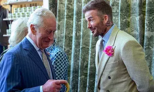 ഒടുവില്‍ ഡേവിഡ് ബെക്കാമും സര്‍ പദവിയിലേക്ക്; സ്ഥാനലബ്ധിയില്‍ അഭിനന്ദനം അറിയിച്ച് ചാള്‍സ് രാജാവും