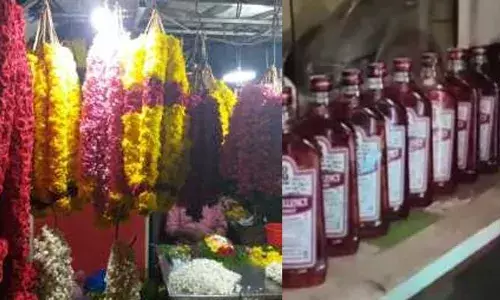 രഹസ്യ വിവരത്തിന്റെ അടിസ്ഥാനത്തിൽ പൂക്കടയിൽ പരിശോധന; പിടിച്ചെടുത്തത് ഏഴര ലിറ്റർ വിദേശ മദ്യം; വില കൂട്ടി വില്‍പ്പന നടത്തിയത് ബീവറേജില്‍ നിന്ന് വാങ്ങുന്ന മദ്യം; യുവാവ് പിടിയിൽ