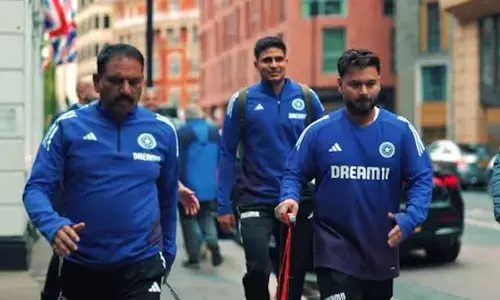 ഇംഗ്ലീഷ് ടെസ്റ്റ് കടുപ്പമാകുമോ? ഇംഗ്ലണ്ടില്‍ ആദ്യമായി ഒരു ടെസ്റ്റ് പരമ്പര ജയിക്കുക ലക്ഷ്യം;  ശുഭ്മന്‍ ഗില്ലും സംഘവും പരിശീലനം തുടങ്ങി;  വിഡിയോ പങ്കുവച്ച് ബി.സി.സി.ഐ