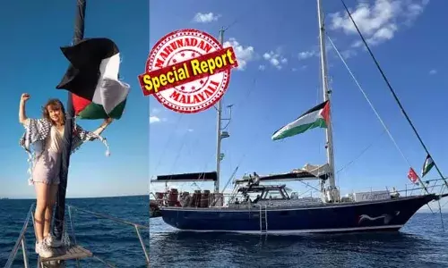 ഗാസ തീരത്തോട് അടുത്ത് ഗ്രെറ്റ തുംബര്‍ഗും സംഘവും; കപ്പല്‍ തടയാന്‍ സൈന്യത്തിന് നിര്‍ദേശം നല്‍കി ഇസ്രായേല്‍; ഹമാസിന്റെ ആയുധക്കടത്ത് തടയാനുള്ള കടല്‍ ഉപരോധം മറികടക്കാന്‍ ആരെയും അനുവദിക്കില്ലെന്നും ഇസ്രായേല്‍ പ്രതിരോധ മന്ത്രി; കപ്പല്‍ യാത്ര ഡ്രോണ്‍ പറത്തി നിരീക്ഷിച്ചു ഇസ്രായേല്‍