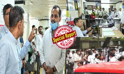 അരെ സിഎംഒ കോൻ ഹേ..വെയർ ഈസ് ഹീ..!; ആശുപത്രിയിൽ ഇരച്ചെത്തിയ ആരോഗ്യ മന്ത്രി ഡോക്ടറെ വീട്ടിലിരുത്തിയത് നിമിഷനേരം കൊണ്ട്; മാധ്യമപ്രവർത്തകന്റെ പരാതിയിൽ നടന്ന ആ മിന്നൽ സന്ദർശനം വിവാദത്തിൽ; ഒടുവിൽ പ്രതിഷേധം ശക്തമായപ്പോൾ മാപ്പപേക്ഷ; വാക്കുകൾ അതിര് കടന്നുവെന്ന് കുറ്റസമ്മതം!