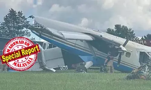 ഇരുപത് പേരുമായി സ്‌കൈ ഡൈവിങ് വിമാനം ആകാശത്ത് നിന്ന് നിലംപതിച്ചിട്ടും ആര്‍ക്കും പരിക്ക് പോലും പറ്റാതിരുന്നത് എന്തുകൊണ്ട്? വിദഗ്ധര്‍ പറയുന്നതെന്ത്?