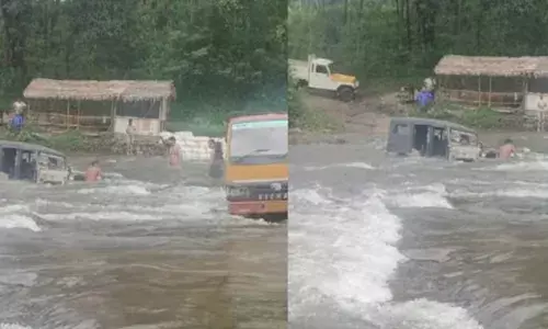 വിനോദസഞ്ചാരികളുമായി കുതിച്ച ആ ജീപ്പ്; കുത്തിയൊലിക്കുന്ന വെള്ളത്തിൽ ഇറക്കിയതും പണി പാളി; നിലവിളി കേട്ട് നാട്ടുകാർ ഓടിയെത്തി; എല്ലാവരും രക്ഷപ്പെട്ടത് ഭാഗ്യം കൊണ്ട്!