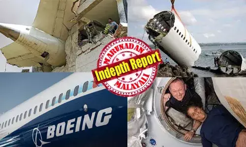 If its Boeing, I aint Going; ആകാശത്തുവെച്ച് വാതിലുകള്‍ തകര്‍ന്നുവീഴുന്നു; വിന്‍ഡ് ഷീല്‍ഡ് പൊളിയുന്നു; ലാന്‍ഡിങ്ങിനിടെ ടയറുകള്‍ പൊട്ടിത്തെറിക്കുന്നു; 2018 മുതല്‍ മരണ പരമ്പര; നാണക്കേടായി സുനിതാ വില്യംസിന്റെ ബഹിരാകാശ കുടുങ്ങലും; ഭൂഖണ്ഡാന്തര യാത്രകളിലെ വിശ്വസ്ഥനെ തകര്‍ത്തത് ലാഭക്കൊതി? ബോയിങിന് പിഴച്ചതെവിടെ?