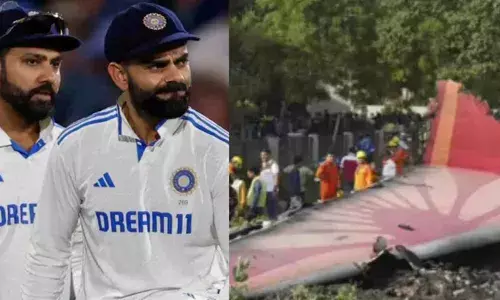 ദുരിത ബാധിതര്‍ക്ക് വേണ്ടി പ്രാര്‍ത്ഥിക്കുന്നു! വിമാന ദുരന്തത്തില്‍ ഞെട്ടല്‍ രേഖപ്പെടുത്തി വിരാട് കോഹ്ലിയും രോഹിത്ത് ശര്‍മ്മയും;   അഹമ്മദാബാദിലെ വിമാനാപകടത്തില്‍ അനുശോചിച്ച് ക്രിക്കറ്റ് ലോകം