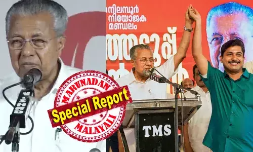 വഞ്ചകന്‍ കാരണമാണ് നിലമ്പൂരില്‍ തെരഞ്ഞെടുപ്പ് നേരിടേണ്ടിവന്നത്; രാഷ്ട്രീയ പോരാട്ടമായി കണ്ടാണ് സ്വരാജിനെ മത്സരത്തിനിറക്കിയത്; ഏത് സ്ഥാനവും വഹിക്കാന്‍ യോഗ്യന്‍ ആയിട്ടുള്ള ആളാണ് സ്വരാജ്; ഞങ്ങള്‍ കാത്തിരിക്കുന്നു.... സ്വരാജിനെ നിങ്ങള്‍ നിയമസഭയിലേക്ക് അയക്കുക! സ്വരാജിനെ മന്ത്രിയാക്കുമെന്ന് പറയാതെ പറയുകയാണോ മുഖ്യമന്ത്രി; നിലമ്പൂരില്‍ പിണറായി കടന്നാക്രമണത്തില്‍