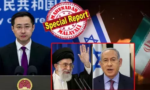 ഇറാന്റെ സുരക്ഷയ്ക്കും പരമാധികാരത്തിനും മേലുള്ള ഏതൊരു കടന്നുകയറ്റത്തെയും എതിര്‍ക്കുന്നു; ഇസ്രയേലിനെതിരെ വിമര്‍ശനവുമായി ചൈന; സംഘര്‍ഷം വ്യാപിക്കരുത്; സംഘര്‍ഷ സാഹചര്യം തണുപ്പിക്കാന്‍ ക്രിയാത്മക പങ്ക് വഹിക്കാന്‍ തയ്യാറാണെന്നും ചൈനീസ് വക്താവ്