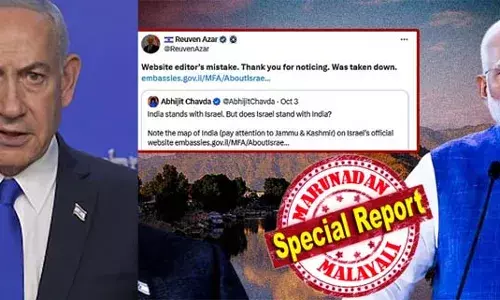 ജമ്മു കശ്മീരിനെ പാകിസ്ഥാന്‍ മാപ്പില്‍ ഉള്‍പ്പെടുത്തി ഇസ്രയേല്‍ പ്രതിരോധ സേന; തെറ്റ് ശ്രദ്ധിക്കപ്പെട്ടതോടെ പ്രതിഷേധിച്ച് നിരവധി ഇന്ത്യക്കാര്‍; ഒടുവില്‍ മാപ്പു പറഞ്ഞ് ഐ.ഡി.എഫ് രംഗത്ത്; പ്രതികരിക്കാതെ കേന്ദ്രസര്‍ക്കാര്‍