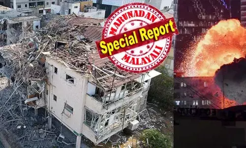 ഇറാന്‍ മിസൈലുകള്‍ പതിച്ചത് ഇസ്രായേലിന്റെ പെന്റഗണിലേക്ക്; പ്രതിരോധിച്ചു തളര്‍ന്ന് അയേണ്‍ ഡോം; നെതന്യാഹു ഇസ്രായേല്‍ വിട്ട് ഏതന്‍സില്‍ എത്തിയെന്നും റിപ്പോര്‍ട്ടുകള്‍; ഇറാന്‍ മിസൈല്‍ ആക്രമണത്തില്‍ തകര്‍ന്ന കെട്ടിടങ്ങളുടെ ചിത്രങ്ങളുമായി ആഘോഷിച്ച് ഇസ്രായേല്‍ വിരുദ്ധരും; ഒന്നും അവസാനിച്ചിട്ടില്ലെന്ന് ഇറാനും ഇസ്രായേലും