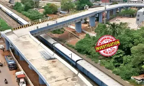 ഭോപ്പാലില്‍ എല്‍ ആകൃതിയിലുള്ള 90 ഡ്രിഗ്രി വളവുള്ള വിചിത്ര മേല്‍പാലം;  ലോറിയും ബസുമൊക്കെ ഇതിലൂടെ എങ്ങനെ ഓടിക്കും? വ്യാജ ഡിഗ്രിയുള്ള എന്‍ജിനീയര്‍മാരാകും പാലം നിര്‍മിച്ചതെന്ന് വിമര്‍ശനം; സര്‍ക്കാരിനെ വിമര്‍ശിച്ച് പ്രതിപക്ഷ നേതാക്കള്‍