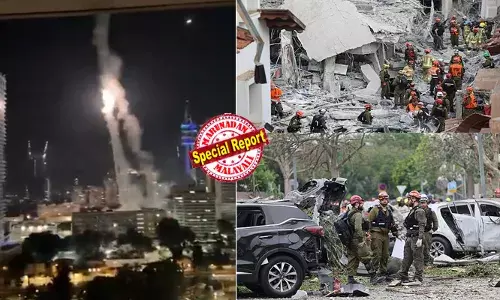 ഇസ്രയേലിന് പ്രതിരോധ കവചം ഒരുക്കിയാല്‍ അടുത്ത ആക്രമണലക്ഷ്യം നിങ്ങളായിരിക്കുമെന്ന് അമേരിക്കയ്ക്കും ബ്രിട്ടനും ഇറാന്റെ മുന്നറിയിപ്പ്; ഇസ്രയേലിന്റെ മൂന്നാമത്തെ എഫ് 35 വിമാനം വെടി വച്ചിട്ടെന്ന് അവകാശവാദം; നുണയെന്ന് ഇസ്രയേല്‍; സംഘര്‍ഷം തീര്‍ക്കാനുളള യൂറോപ്യന്‍ യൂണിയന്‍ ഇടപെടലിനോട് മുഖം തിരിച്ച് ഇറാന്‍; തിരിച്ചടി തുടരും; നയതന്ത്ര ഇടപെടല്‍ വേണമെന്ന് ഇന്ത്യ