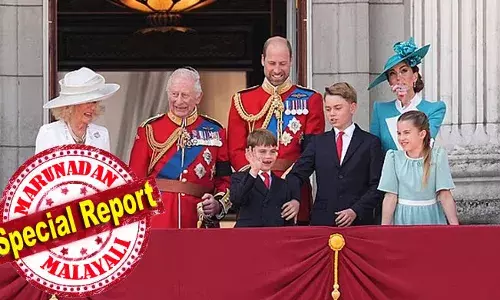 ചാള്‍സ് രാജാവും കാമിലയും വില്യമും കുടുംബവും ആരാധകരുടെ കയ്യടി ഏറ്റ് വാങ്ങാന്‍ രാജാവസ്ത്രങ്ങള്‍ അണിഞ്ഞ് ബക്കിങ്ങാം പാലസ് ബാല്‍ക്കണിയില്‍; എത്തിയത് രാജരഥത്തില്‍ ഏറി; ആരാധകരുടെ കയ്യടി തിളങ്ങിയത് ലൂയിസ് രാജകുമാരന്‍; എയര്‍ ഇന്ത്യ അപകടത്തില്‍ മരണമടഞ്ഞവര്‍ക്ക് ആദരാഞ്ജലികള്‍ അര്‍പ്പിച്ച് ബ്രിട്ടീഷ് രാജകുടുംബം