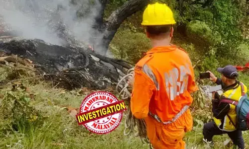 ഉത്തരാഖണ്ഡിലെ ഹെലികോപ്ടര്‍ അപകടം:  ഒരു കുട്ടിയടക്കം ഏഴുപേര്‍ മരിച്ചു;  അപകടത്തില്‍പ്പെട്ടത് കേദാര്‍നാഥ് തീര്‍ഥാടകര്‍;  സാങ്കേതിക പ്രശ്നങ്ങളും മോശം കാലാവസ്ഥയുമാണ് അപകടത്തിലേക്ക് നയിച്ചതെന്ന് റിപ്പോര്‍ട്ട്