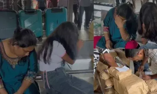 എക്‌സൈസിനെ കണ്ടതോടെ പരുങ്ങൽ; സംശയം തോന്നി പരിശോധിച്ചപ്പോൾ ട്രോളി ബാഗിനുള്ളിൽ കഞ്ചാവ്; രണ്ട് യുവതികൾ പിടിയിൽ