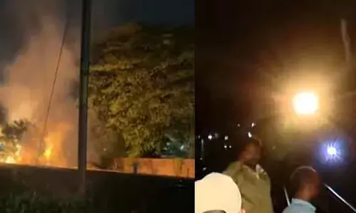 കൊല്ലം പോളയത്തോട്ടില്‍ മരം റെയില്‍വേ ട്രാക്കിലേക്ക് വീണു;  മരം മുറിച്ചുമാറ്റി ഗതാഗതം പുനസ്ഥാപിക്കാന്‍ നീക്കം സജീവം