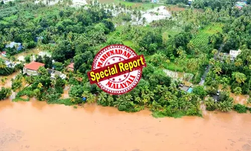 വടക്കന്‍ കേരളത്തില്‍ ശക്തമായ മഴ;  കോഴിക്കോട് മിന്നല്‍ ചുഴലി; കണ്ണൂരിലും വ്യാപക നാശനഷ്ടം; കാസര്‍കോട്ട് ദേശീയപാതയുടെ സംരക്ഷണഭിത്തി ഇടിഞ്ഞു; ഒന്‍പത് ജില്ലകളിലെ നദികളില്‍ പ്രളയ സാധ്യത മുന്നറിയിപ്പ്; നദീതീരത്തുള്ളവര്‍ക്ക് ജാഗ്രതാനിര്‍ദേശം