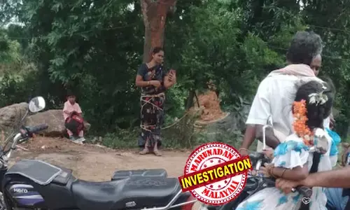 ഭര്‍ത്താവ് വായ്പ തിരിച്ചടച്ചില്ല; ഭാര്യയെ മരത്തില്‍ കെട്ടിയിട്ട് മര്‍ദിച്ചു; കൊന്നുകളയുമെന്ന് ഭീഷണിപ്പെടുത്തി; പണമിടപാടുകാരന്‍ കസ്റ്റഡിയില്‍