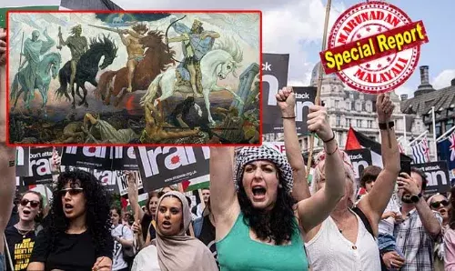 ലോകാവസാനത്തിന് മുന്‍പ് കാട്ടുന്ന നാല് അടയാളങ്ങളും പൂര്‍ത്തിയായോ? ബൈബിളിലെ നടപടി പുസ്തകത്തില്‍ പറഞ്ഞിരിക്കുന്ന ആ നിറങ്ങള്‍ സൂചിപ്പിക്കുന്നത് ഫലസ്തീനെയും ഇറാനെയുമോ? ഇറാനെ ആക്രമിക്കാന്‍ അമേരിക്ക ഒരുങ്ങുന്നതോടെ ലോകാവസാനത്തിന് തുടക്കമായെന്നു വിശ്വസിക്കുന്ന ബൈബിള്‍ പണ്ഡിതര്‍ ഏറെ