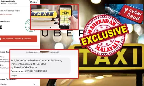 9000 രൂപ തന്റെ അക്കൗണ്ടില്‍ അയച്ചെങ്കില്‍ പിന്നെന്തിന് 1000 രൂപ മാത്രം അയച്ചാല്‍ മതിയെന്ന് ആവശ്യപ്പെട്ടത് എന്ന സംശയം നിര്‍ണ്ണായകമായി; അതു കൊണ്ട് മാത്രം ആ യൂബര്‍ ഡൈവര്‍ക്ക് ആയിരം രൂപ നഷ്ടമായില്ല; കൂട്ടുകാരന് വേണ്ടി ഓട്ടം ബുക്ക് ചെയ്ത് ഡ്രൈവര്‍മാരെ പറ്റിക്കാന്‍ പുതിയ ചതി; ഓണ്‍ലൈന്‍ തട്ടിപ്പുക്കാര്‍ പുതിയ നമ്പറുമായി രംഗത്ത്; യൂബര്‍-റാപ്പിഡോ-ഓല സവാരി ആപ്പില്‍ ജീവിതം കണ്ടെത്തുന്നവര്‍ ജാഗ്രതൈ!