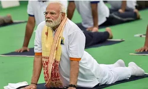 പതിനൊന്നാമത് അന്താരാഷ്ട്ര യോഗ ദിനം; വിശാഖപട്ടണത്ത് മൂന്ന് ലക്ഷം പേരുടെ മഹാസംഗമം