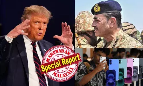 ഇന്ത്യക്കാരെ കൈകാലുകള്‍ കൂട്ടിക്കെട്ടി യുദ്ധവിമാനത്തില്‍ കയറ്റി ആദ്യം അപമാനിച്ചു; ഐഫോണ്‍ നിര്‍മാണത്തില്‍ റിക്കോര്‍ഡ് ഇട്ടപ്പോള്‍ ആപ്പിളിനെ വിലക്കി; ഓപ്പറേഷന്‍ സിന്ദൂര്‍ വിജയിച്ചപ്പോള്‍ ഇടപെട്ട് കുളമാക്കി; ഒടുവില്‍ പാക് സൈനിക മേധാവിയെ വൈറ്റ് ഹൗസില്‍ വിരുന്നൂട്ടി വെല്ലുവിളിച്ചു: നോബല്‍ പ്രൈസ് നേടാന്‍ ഇന്ത്യയോട് ട്രംപ് ചെയ്ത കൊടും ചതിയുടെ കഥ