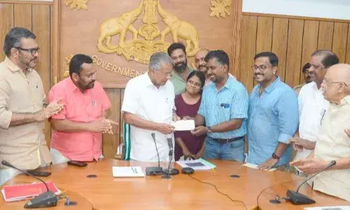 വയനാട് ടൌണ്ഷിപ്പിനായി പ്രതിധ്വനി 28.67 ലക്ഷം നല്കി വയനാട് ടൌണ്ഷിപ്പിനായി പ്രതിധ്വനി 28.67 ലക്ഷം നല്കി