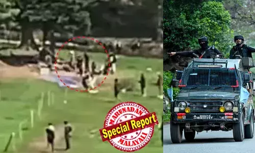 പഹല്‍ഗാം ഭീകരാക്രമണത്തിന് മുമ്പ് ഹില്‍ പാര്‍ക്കിലെ താത്ക്കാലിക കുടിലില്‍ ഭീകരര്‍ക്ക് ഒളിച്ചിരിക്കാന്‍ അവസരമൊരുക്കി;  ഭക്ഷണവും മറ്റ് സഹായങ്ങളും എത്തിച്ചു നല്‍കി;  ലഷ്‌കറെ തൊയ്ബെ ഭീകരര്‍ക്ക് അഭയം നല്‍കിയ രണ്ട് പ്രദേശവാസികള്‍ എന്‍ഐഎയുടെ പിടിയില്‍