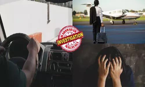 രാത്രി നേരം ഊബറിൽ യാത്ര; ഇടയ്ക്ക് ഡ്രൈവറിന്റെ സ്വഭാവത്തിൽ മാറ്റം; റൂട്ട് മാറ്റി ഓടിച്ചതും വനിത പൈലറ്റിന് വെപ്രാളം; പാതി വഴിയിൽ വെച്ച് രണ്ട് അജ്ഞാതരുടെ എൻട്രി; ആകെ ഭയന്ന് വിറച്ച് യുവതി; ഒടുവിൽ പോലീസിനെ കണ്ടതും ട്വിസ്റ്റ്!