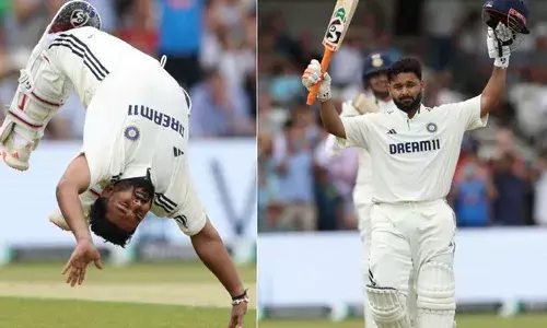 സ്‌കൂള്‍ കാലത്ത് തന്നെ ജിംനാസ്റ്റിക്സ് പരിശീലിച്ചിരുന്നു;  പാതിരാത്രി വിളിച്ചുണര്‍ത്തിയാലും സമ്മള്‍ സോള്‍ട്ട് ചെയ്യും; ലീഡ്സ് ടെസ്റ്റിലെ സെഞ്ച്വറി സെലിബ്രേഷനെ കുറിച്ച് മനസ്സ് തുറന്ന് ഋഷഭ് പന്ത്