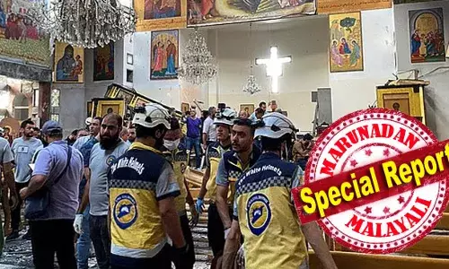 വിവാഹ ചടങ്ങ് കഴിഞ്ഞയുടന്‍ ഫ്രാന്‍സില്‍ വധുവിനെ വെടിവച്ച് കൊന്ന് അജ്ഞാതര്‍; മിഷിഗണില്‍ കുര്‍ബാനക്കിടെ വെടിവയ്പ്പ്; അനേകര്‍ക്ക് പരിക്കേറ്റു; സിറിയയില്‍ പള്ളിക്കകത്ത് നടന്ന വെടിവയ്പ്പില്‍ 22 പേര് കൊല്ലപ്പെട്ടതിന്റെ ഞെട്ടല്‍ മാറും മുന്‍പ് ലോകം എമ്പാടും ഒറ്റതിരിഞ്ഞ ആക്രമണം; ഇറാനെ തൊട്ടത്തിന്റെ പ്രതികാരമെന്ന് ആരോപിച്ച് സോഷ്യല്‍ മീഡിയ