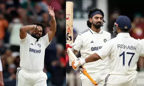 രണ്ടാം ഇന്നിംഗ്‌സിലും തകര്‍പ്പന്‍ സെഞ്ചുറിയുമായി ഋഷഭ് പന്ത്;  മൂന്നക്കം പിന്നിട്ട് കെ.എല്‍. രാഹുലും;  ഇരുവരും ചേര്‍ന്ന് 195 റണ്‍സിന്റെ കൂട്ടുകെട്ടും;  ഹെഡിംഗ്ലി ക്രിക്കറ്റ് ടെസ്റ്റില്‍ ഇന്ത്യ മികച്ച ലീഡിലേക്ക്