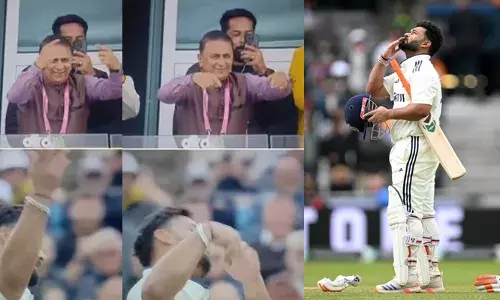 സ്റ്റുപിഡില്‍ നിന്ന് സൂപ്പര്‍ബിലേയ്ക്ക് ഋഷഭ് പന്ത്;  ഗാവസ്‌കര്‍ സാക്ഷിയാക്കി ഹെഡിങ്ലിയില്‍ രണ്ടാം ഇന്നിങ്സിലും മിന്നുന്ന സെഞ്ചുറി; സമ്മര്‍സാള്‍ട്ട് ചെയ്യാന്‍ പന്തിനോട് ആവശ്യപ്പെടുന്ന ഗാവസ്‌കറെ ഒപ്പിയെടുത്ത് ക്യാമറകള്‍; ഇതാണ് നാച്ചുറല്‍ ഗെയിമെന്ന് ആരാധകര്‍