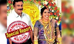ജപ്തിയിലെ ആശങ്ക സുഹൃത്തായ ഡോ. ബാലചന്ദ്രക്കുറുപ്പിനോട് പറഞ്ഞ് അബ്ദുള് സലാം; 52 കോടിയുടെ ബാധ്യത 25 കോടിയാക്കാമെന്ന് എസിപിയുടെ ഓഫര്; ഭാര്യയുടെ അക്കൗണ്ടില് പണവും ഇട്ടു; 2023ലെ ചതി എഐ ഇഷ ഗോള്ഡ് ഇന്ത്യ കമ്പനി ഉടമ തിരിച്ചറിഞ്ഞത് കള്ളക്കേസിലെ ഭീഷണി എത്തിയപ്പോള്; സുരേഷ് ബാബുവിന്റേയും ഭാര്യയുടേയും തട്ടിപ്പ് ക്രൈംബ്രാഞ്ചിന്; കൊല്ലത്തെ തട്ടിപ്പ് സമാനതയില്ലാത്തത് ജപ്തിയിലെ ആശങ്ക സുഹൃത്തായ ഡോ. ബാലചന്ദ്രക്കുറുപ്പിനോട് പറഞ്ഞ് അബ്ദുള് സലാം; 52 കോടിയുടെ ബാധ്യത 25 കോടിയാക്കാമെന്ന് എസിപിയുടെ ഓഫര്; ഭാര്യയുടെ അക്കൗണ്ടില് പണവും ഇട്ടു; 2023ലെ ചതി എഐ ഇഷ ഗോള്ഡ് ഇന്ത്യ കമ്പനി ഉടമ തിരിച്ചറിഞ്ഞത് കള്ളക്കേസിലെ ഭീഷണി എത്തിയപ്പോള്; സുരേഷ് ബാബുവിന്റേയും ഭാര്യയുടേയും തട്ടിപ്പ് ക്രൈംബ്രാഞ്ചിന്; കൊല്ലത്തെ തട്ടിപ്പ് സമാനതയില്ലാത്തത്