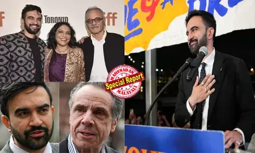 ന്യൂയോര്‍ക്ക് മേയര്‍ തിരഞ്ഞെടുപ്പില്‍ രാഷ്ട്രീയ വമ്പനെ അട്ടിമറിച്ച് മീര നായരുടെ മകന്‍; ഡെമോക്രാറ്റിക് പാര്‍ട്ടി പ്രൈമറിയില്‍ നോമിനിയായി ചരിത്രം കുറിച്ച് ഇന്ത്യന്‍-അമേരിക്കന്‍ സൊഹ്രാന്‍ മംദാനി; ഫലസ്തീന്‍ അനുകൂല നിലപാടും ട്രംപ് വിരുദ്ധനുമായ മംദാനിയുടെ ലീഡില്‍ ഞെട്ടി എതിരാളികള്‍; ആരാണ് സൊഹ്‌റാന്‍ ക്വാമെ മംദാനി?