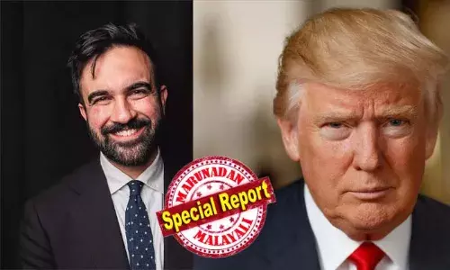 നൂറ് ശതമാനം കമ്മ്യൂണിസ്റ്റ് ഭ്രാന്തന്‍; ഡെമോക്രാറ്റുകള്‍ പരിധി ലംഘിച്ചു; അദ്ദേഹത്തെ കാണാന്‍ ഭയാനകവും ശബ്ദം പരുക്കവുമാണ്; ബുദ്ധിമാനല്ലാ, മണ്ടന്മാരെല്ലാം അവനെ പിന്തുണയ്ക്കുന്നു; ന്യൂയോര്‍ക്ക് മേയര്‍ സ്ഥാനാര്‍ത്ഥി ഇന്ത്യന്‍ വംശജന്‍ സൊഹ്റാന്‍ മംദാനിക്കെതിരെ വിമര്‍ശനവുമായി ട്രംപ്