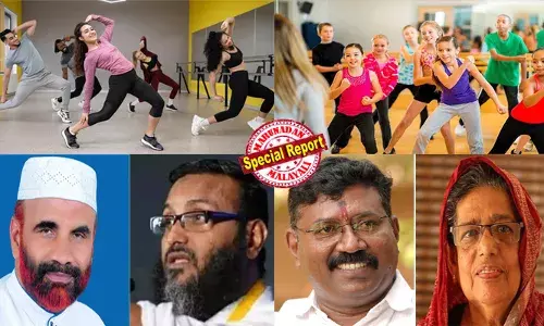 അല്പ്പവസ്ത്രം ധരിച്ച് ഇടകലര്ന്ന് ആടിപ്പാടുന്ന ആഭാസത്തിന് വിദ്യാര്ഥികളെ നിര്ബന്ധിക്കരുതെന്ന് നാസര് ഫൈസര് കൂടത്തായി; കുട്ടികളെ സ്കൂളില് അയയ്ക്കുന്നത് ഈ കള്ച്ചറിന് വേണ്ടിയല്ലെന്ന് ടി കെ അഷ്റഫ്; സുംബയല്ല യോഗയാണ് പഠിപ്പിക്കേണ്ടതെന്ന് ബിജെപി നേതാവ്; ഏതുകാലത്താണ് ഇവരൊക്കെ ജീവിക്കുന്നതെന്ന് എഴുത്തുകാരി വി പി സുഹറ; വിദ്യാഭ്യാസ വകുപ്പിന് തലവേദനയായി വിവാദം അല്പ്പവസ്ത്രം ധരിച്ച് ഇടകലര്ന്ന് ആടിപ്പാടുന്ന ആഭാസത്തിന് വിദ്യാര്ഥികളെ നിര്ബന്ധിക്കരുതെന്ന് നാസര് ഫൈസര് കൂടത്തായി; കുട്ടികളെ സ്കൂളില് അയയ്ക്കുന്നത് ഈ കള്ച്ചറിന് വേണ്ടിയല്ലെന്ന് ടി കെ അഷ്റഫ്; സുംബയല്ല യോഗയാണ് പഠിപ്പിക്കേണ്ടതെന്ന് ബിജെപി നേതാവ്; ഏതുകാലത്താണ് ഇവരൊക്കെ ജീവിക്കുന്നതെന്ന് എഴുത്തുകാരി വി പി സുഹറ; വിദ്യാഭ്യാസ വകുപ്പിന് തലവേദനയായി വിവാദം