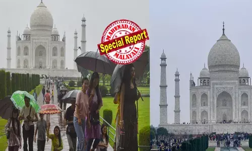 താജ്മഹലിന്റെ മറ്റൊരു രൂപം കണ്ട് സന്ദർശകർക്ക് അമ്പരപ്പ്; 73 മീറ്റർ ഉയരത്തിൽ നടുവേ വിള്ളൽ കണ്ടെത്തി; എല്ലാം അറിഞ്ഞത് തെര്‍മല്‍ സ്‌കാനിങ് പ്രയോഗത്തിൽ; ചോർച്ച ഉണ്ടെന്ന് സ്ഥിരീകരിച്ച് അധികൃതർ; ആ ലോകാത്ഭുതങ്ങളില്‍ ഒന്നിന്റെ അവസ്ഥ ഇനിയെന്താകുമെന്ന ആശങ്കയിൽ രാജ്യം!