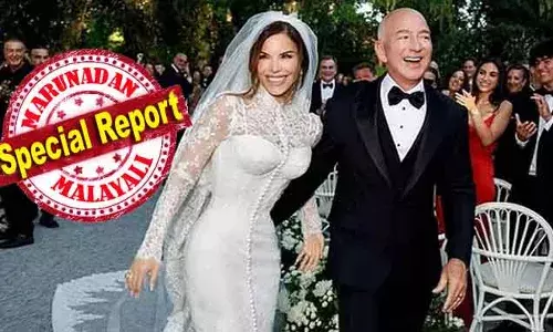 ജെഫിന്റെ അഞ്ഞൂറു മില്യണ്‍ ഡോളര്‍ വില മതിക്കുന്ന ആഡംബര നൗകയില്‍ ഇറ്റാലിയന്‍ തീരത്ത് കല്യാണ മേളം; പങ്കെടുക്കാന്‍ എത്തിയത് എല്ലാം വിവിഐപികള്‍; ഇന്ത്യയില്‍ നിന്നും നടാഷ പൂനാവാല; ചെലവ് 50 മില്യണ്‍ ഡോളര്‍;  നൂറ്റാണ്ടിന്റെ വിവാഹം  കാണാന്‍ മഴയും! ആമസോണ്‍ സ്ഥാപകന്റെ 61-ാം വയസ്സിലെ മിന്നുകെട്ടു കഥ